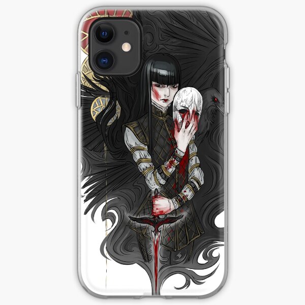 dagger & mask iPhone Soft Case