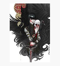 dagger & mask Photographic Print