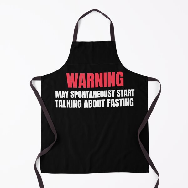 Item preview, Warning may spontaneously start talking about fasting designed and sold by prestige dn.