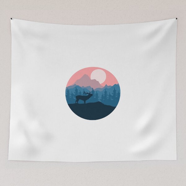 Item preview, minimalistic beautiful landscape designed and sold by landscapeworlds.