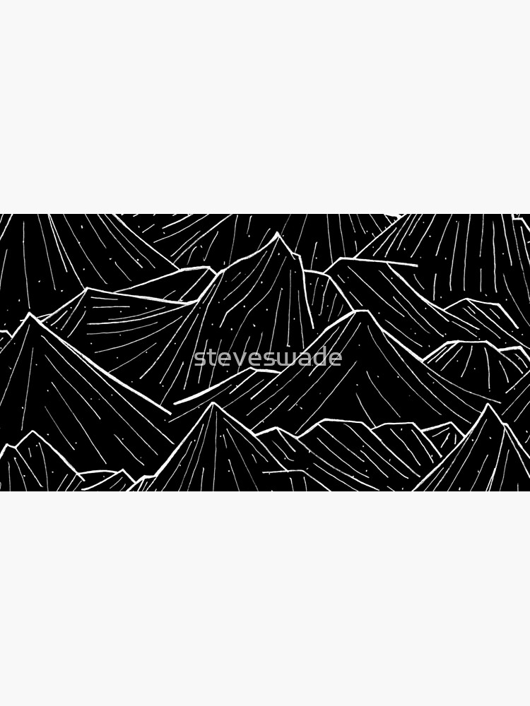 The Dark Mountains by steveswade