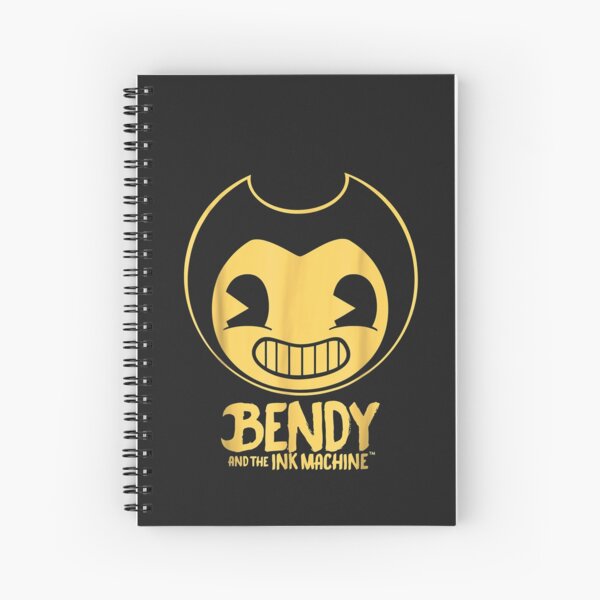 Ink Demon and Bendy (Bendy and The Dark Revival)  Spiral Notebook for Sale  by angyluffy