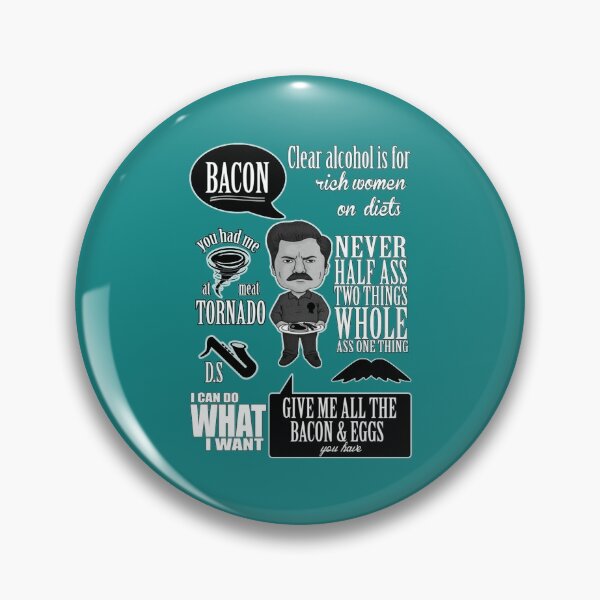 Item preview, Ron Swanson Montage designed and sold by LukaMordic.