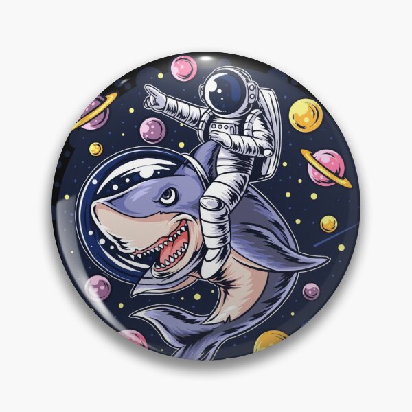 Item preview, Astronaut Riding An Astronaut Shark designed and sold by Daluyong.