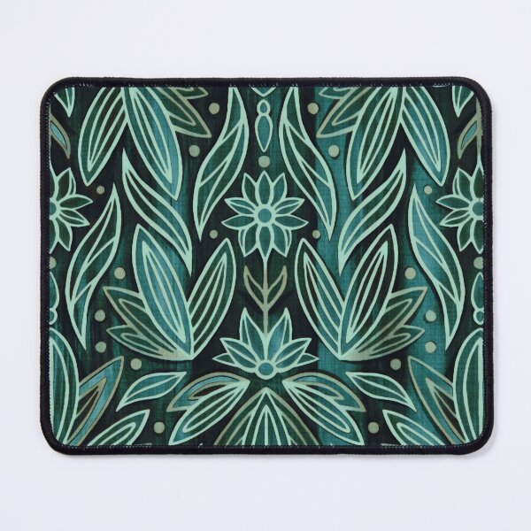 Item preview, Rococo Sage & Dark Green Art Deco  designed and sold by TigaTiga.