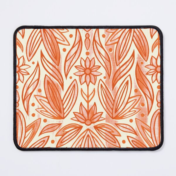 Item preview, Rococo Peachy Orange Art Deco  designed and sold by TigaTiga.