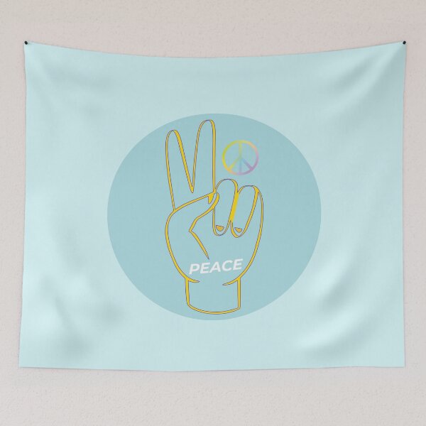 Item preview, Peace hand designed and sold by idrawwhatifeel.