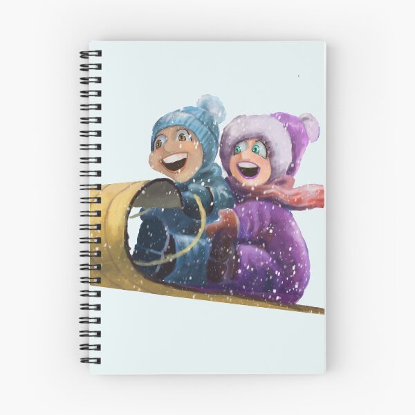 Item preview, Winter Games Toboggan designed and sold by TheArtCave.