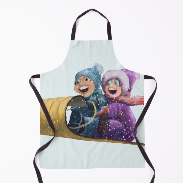 Item preview, Winter Games Toboggan designed and sold by TheArtCave.
