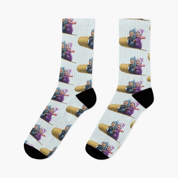 Item preview, Winter Games Toboggan designed and sold by TheArtCave.