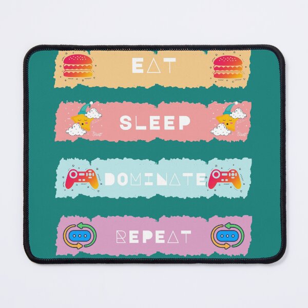 Item preview, Eat Sleep Dominate Repeat Design designed and sold by LapuniStore.