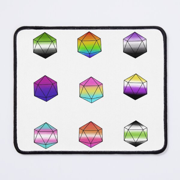 Item preview, Pride Dice: Individuals designed and sold by Kujo Does Art.