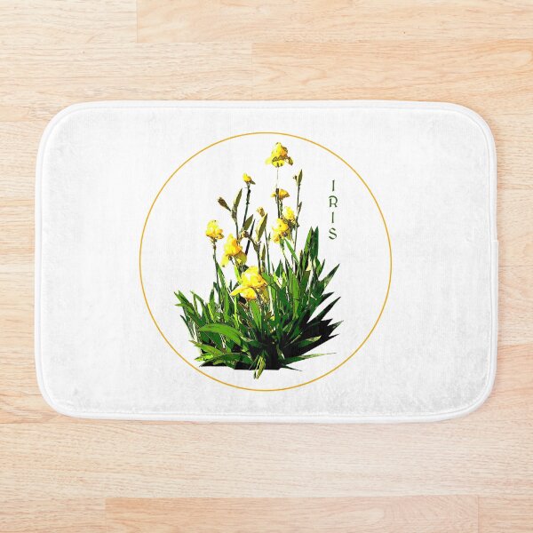 Artikelvorschau, Blumenserie - Iris mit transparentem Hintergrund entworfen und verkauft von Heatherian.