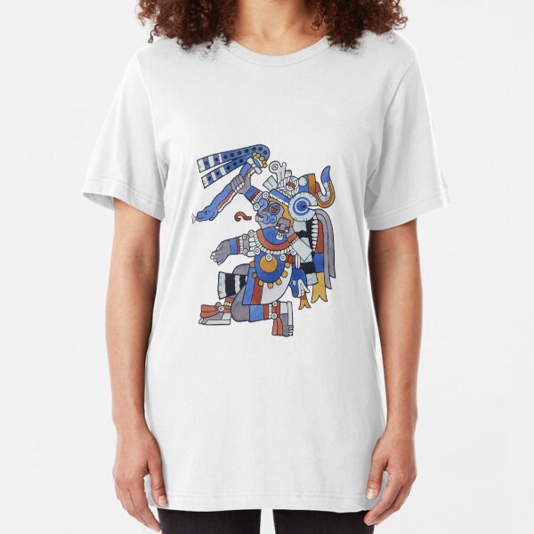 Tlaloc - He Who Makes Things Sprout Slim Fit T-Shirt