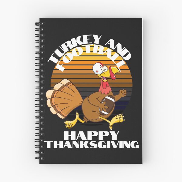 Item preview, TURKEY AND FOOTBALL, GOBBLE GOBBLE, GRATEFUL, BLESSED, BOUNTIFUL THANKSGIVING, TURKEY DINNER, designed and sold by R B Chrystal.