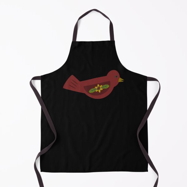Item preview, Red Folk Art Bird designed and sold by Melsky.