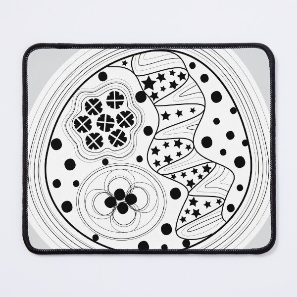 Item preview, Line graphics arranged in free-form circles. designed and sold by Peach-Bloom.