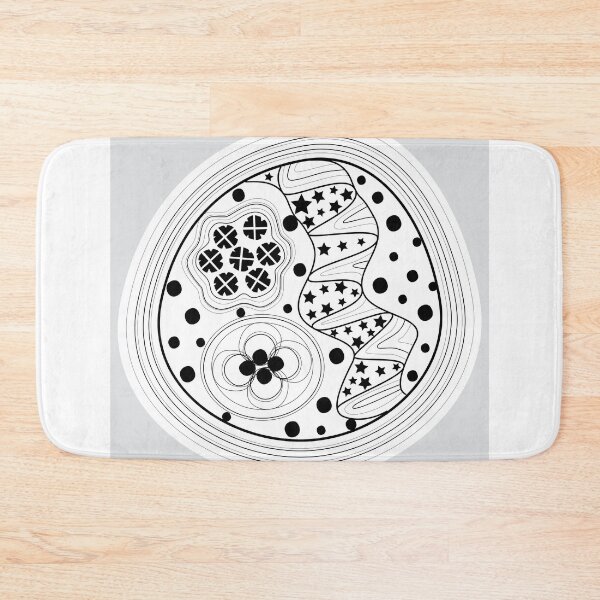 Item preview, Line graphics arranged in free-form circles. designed and sold by Peach-Bloom.