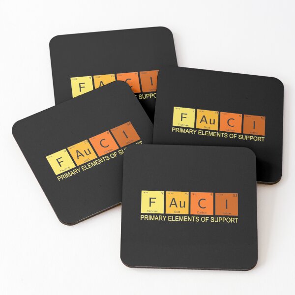 Item preview, Fauci Elements Of Support Periodic Table Graphic designed and sold by tibblau.