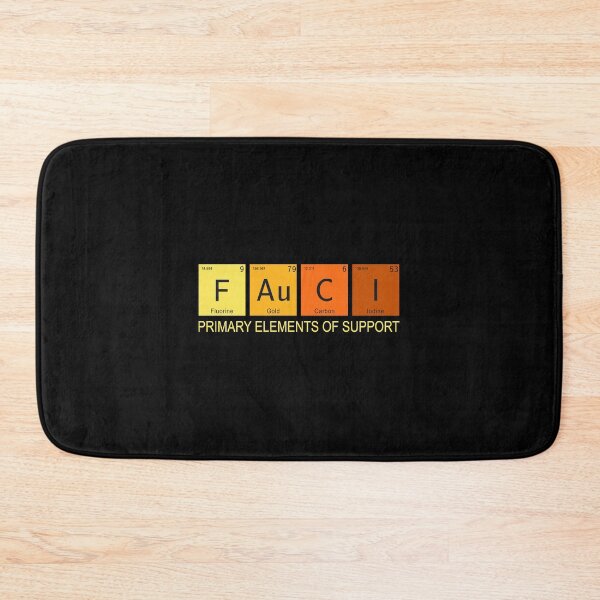 Item preview, Fauci Elements Of Support Periodic Table Graphic designed and sold by tibblau.
