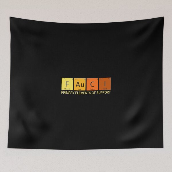 Item preview, Fauci Elements Of Support Periodic Table Graphic designed and sold by tibblau.
