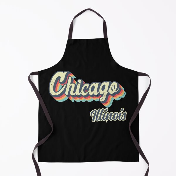 Item preview, Chicago City Retro Vintage 70s rainbow designed and sold by Teelogic.