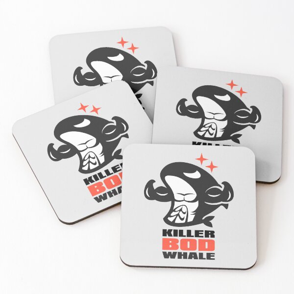 Item preview, Killer Bod Whale designed and sold by JOHNITEES.