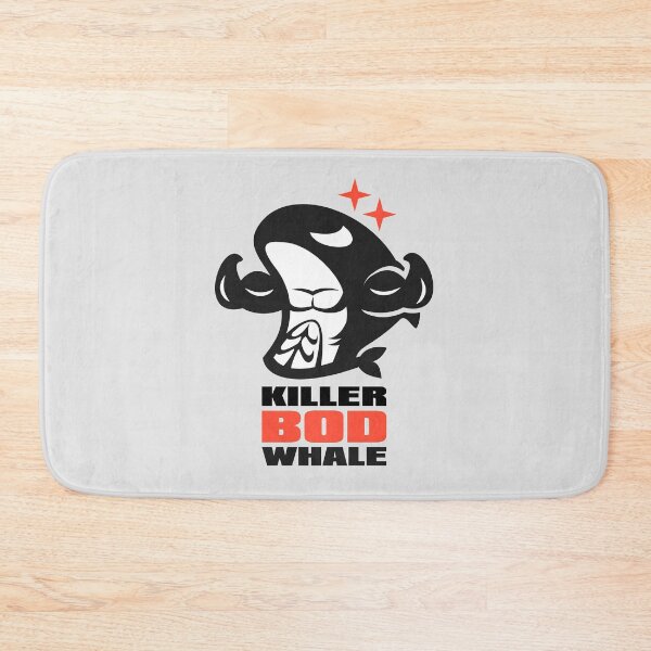 Item preview, Killer Bod Whale designed and sold by JOHNITEES.