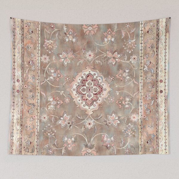 Item preview, Distressed Boho Oriental Carpet  designed and sold by Octavia Soldani.