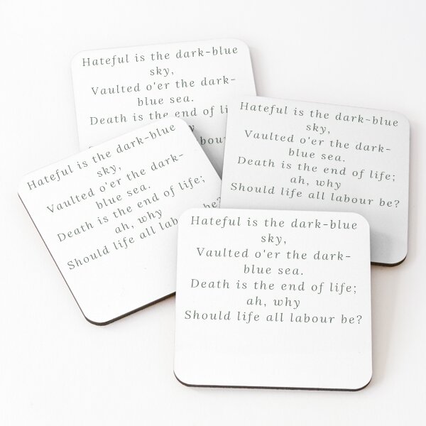 Item preview, the white lotus poem designed and sold by Tomato-soup.