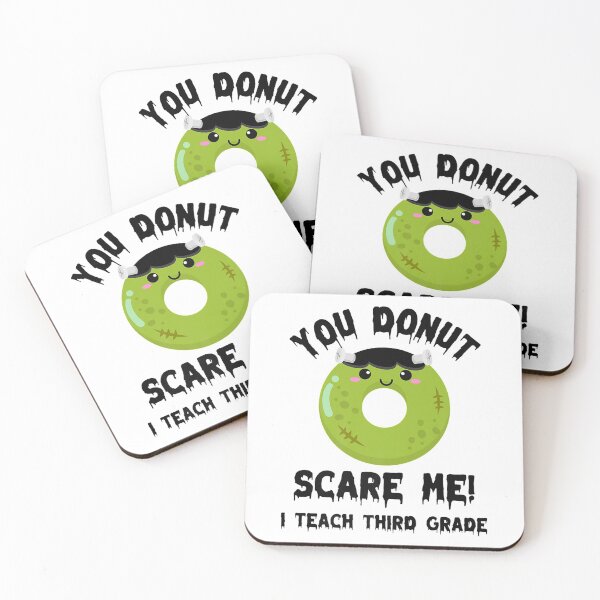 Item preview, Third Grade Teacher Halloween Food Costume Cute Kawaii Donut Premium  designed and sold by GerdaShop.