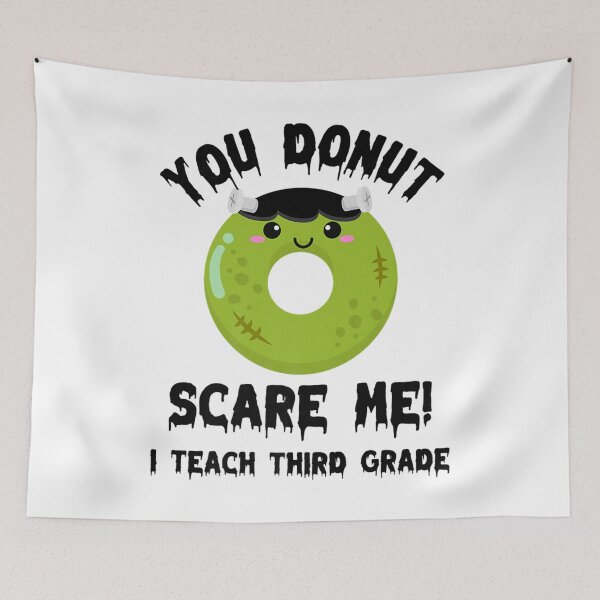 Item preview, Third Grade Teacher Halloween Food Costume Cute Kawaii Donut Premium  designed and sold by GerdaShop.
