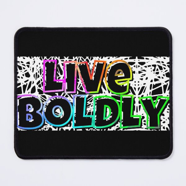 Item preview, Live Boldly designed and sold by Colorful Misfits.