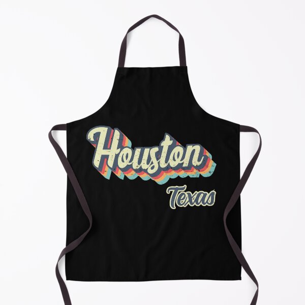 Item preview, Houston City Retro Vintage 70s rainbow designed and sold by Teelogic.