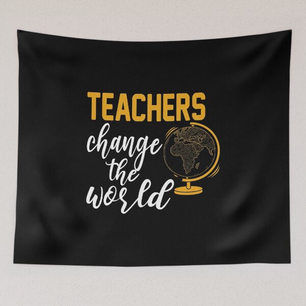Item preview, Teachers Change the World designed and sold by AuroraApparel.