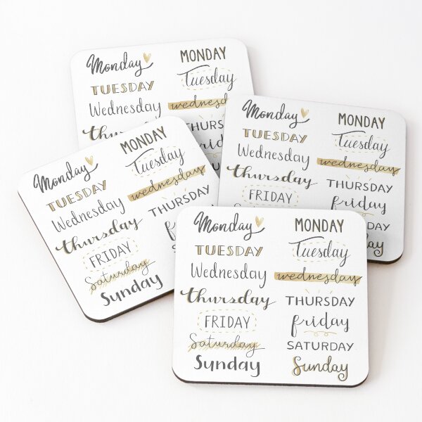Item preview, Daily png calligraphy on transparent background collection designed and sold by Shimmy53.