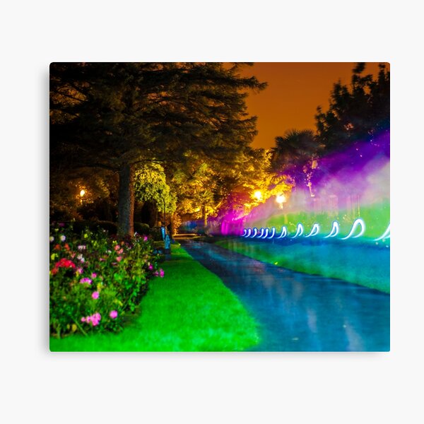 Rainbows at Night Canvas Print