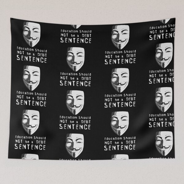 Item preview, Education is Not a Debt Sentence. designed and sold by Mobius Tees.