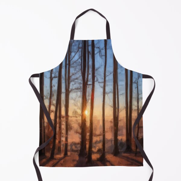 Item preview, Abstract Art Forest Trees Sunset Design designed and sold by artdesignmerch.