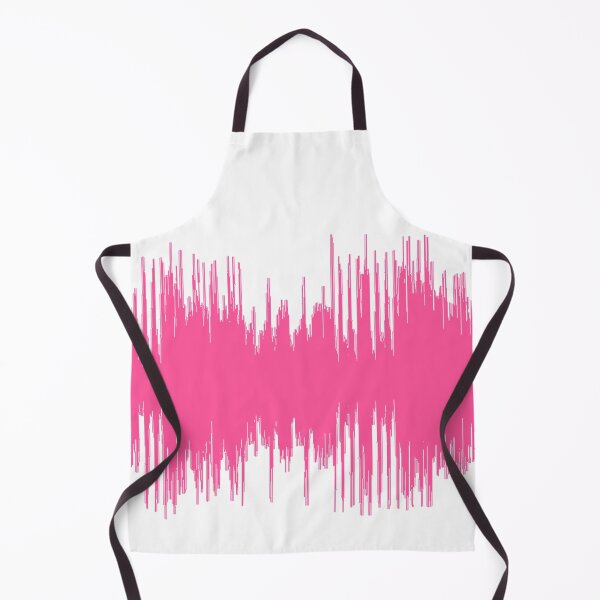 Item preview, Audio wave in sweet pink colour designed and sold by Trianglegreen.