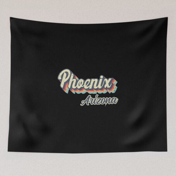 Item preview, Phoenix City Arizona Retro Vintage 70s rainbow designed and sold by Teelogic.