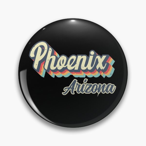 Item preview, Phoenix City Arizona Retro Vintage 70s rainbow designed and sold by Teelogic.