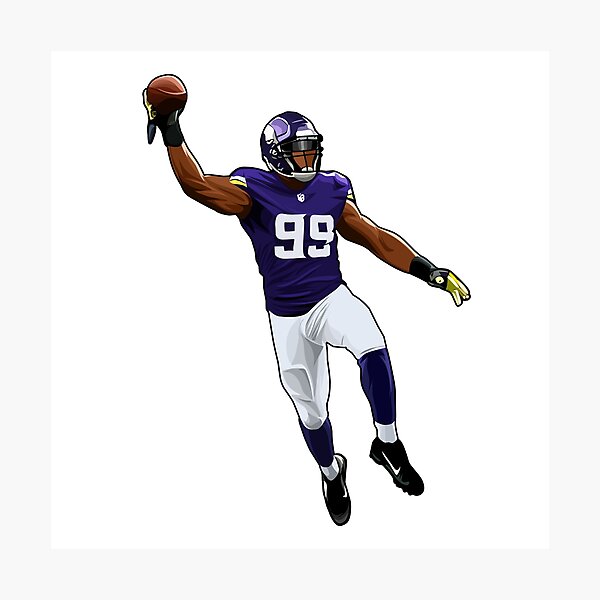 Danielle Hunter #99 Touchdown Photographic Print for Sale by CheessHead