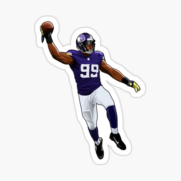 Kirk cousins MSU Vikings jersey Sticker for Sale by Skier1714