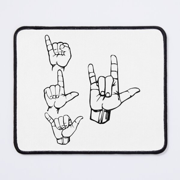 Item preview, A Sign For Love designed and sold by Colorful Misfits.