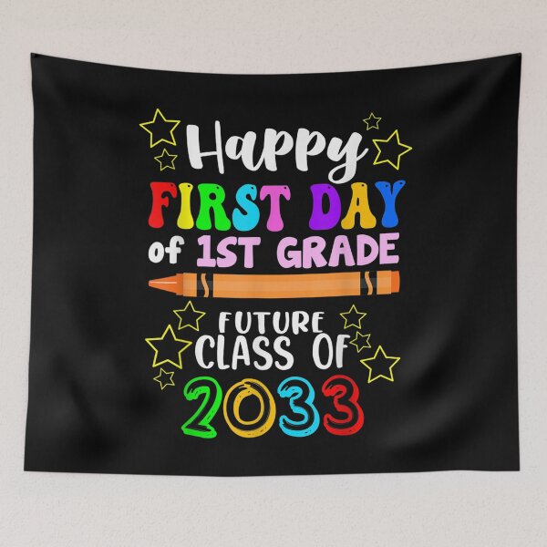 Item preview, Back to School First Day Of First Grade Hello 1st Grade Kids  designed and sold by FidelmaShop.