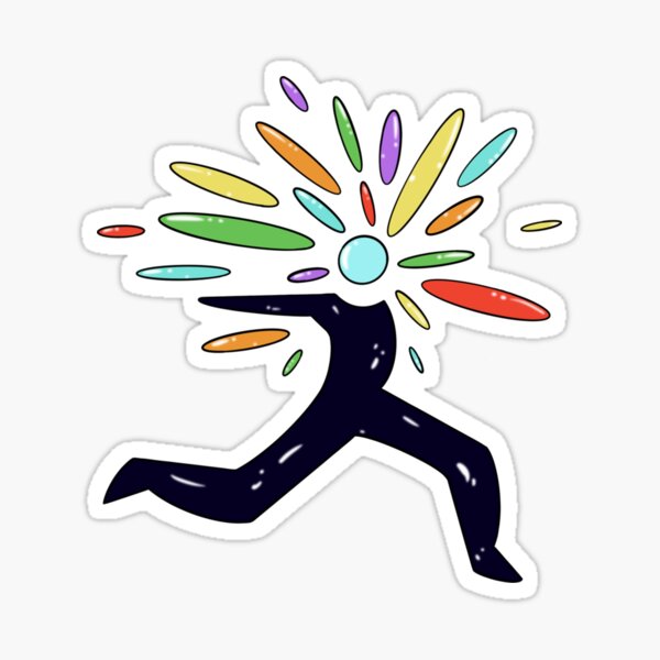 falling star Sticker