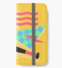 80er Jahre Erdgebunden iPhone Flip-Case/Hülle/Skin