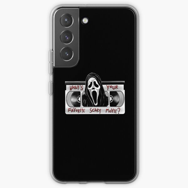 What's Your Favorite Scary Movie | Perfect Gift| Ghostface gift Samsung Galaxy Soft Case
