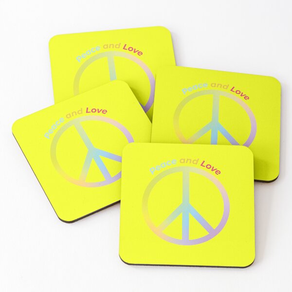 Item preview, Peace and love designed and sold by idrawwhatifeel.